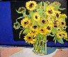 Small Sun Flowers 20x24 Original Painting by Russ Elliott - 0