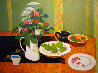 Fresh Figs 40x30 Original Painting by Russ Elliott - 0