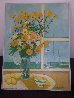 Untitled Bouquet, 1975 48x36 Original Painting by Russ Elliott - 1 Untitled Bouquet, 1975 48x36 Original Painting by Russ Elliott - 1
