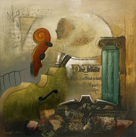 Melodium -  Monotype Works on Paper (not prints) - Babak Emanuel