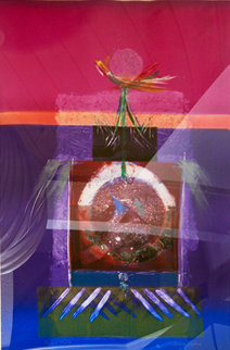 Spirit Shield Ap 1988 62x45 Super Huge Limited Edition Print - Enrico Embroli Spirit Shield Ap 1988 62x45 Super Huge Limited Edition Print - Enrico Embroli