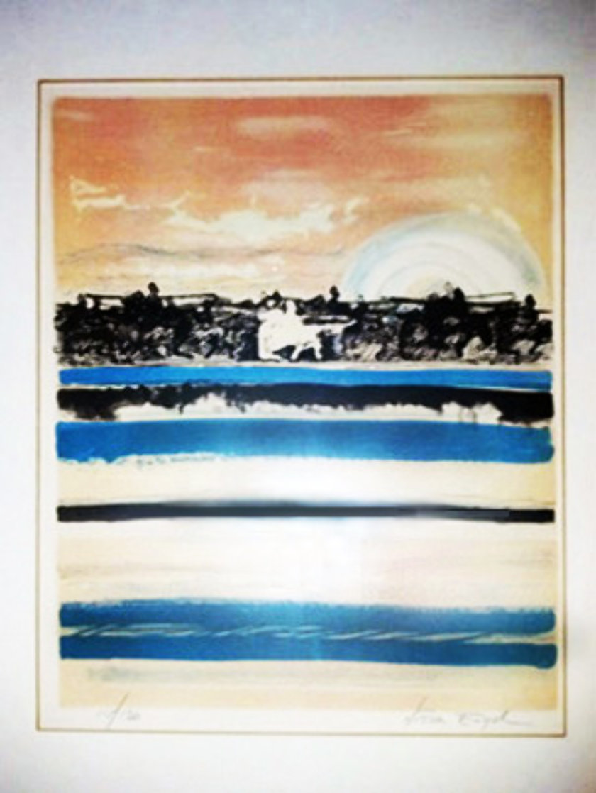 Untitled Lithograph 1975 Limited Edition Print by Nissan Engel