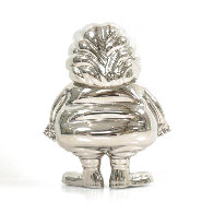 MC Supersized Platinum - Limoge Porcelain Sculpture 2018 9 in Other by Ron  English - 2