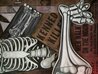 X-ray Division Guernica 2010 60x120 - Huge Mural Size - Signed Twice Original Painting by Ron English - 6
