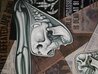 X-ray Division Guernica 2010 60x120 - Huge Mural Size - Signed Twice Original Painting by Ron English - 8