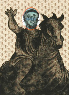 Marcus Annius Verus Aurelius Antoninus 1972 Limited Edition Print - Enrico Baj Marcus Annius Verus Aurelius Antoninus 1972 Limited Edition Print - Enrico Baj