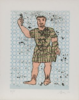Sextus Varius Avitus Bassianus Heliogabalus 1972 Limited Edition Print - Enrico Baj Sextus Varius Avitus Bassianus Heliogabalus 1972 Limited Edition Print - Enrico Baj