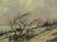 Wind 1950 23x29 Original Painting by Eric Sloane - 14 Wind 1950 23x29 Original Painting by Eric Sloane - 14