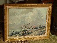Wind 1950 23x29 Original Painting by Eric Sloane - 9 Wind 1950 23x29 Original Painting by Eric Sloane - 9