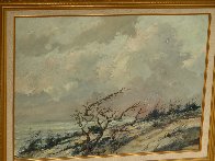 Wind 1950 23x29 Original Painting by Eric Sloane - 8 Wind 1950 23x29 Original Painting by Eric Sloane - 8