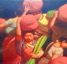 Windows of the World #21 2003 12x10 Original Painting by Elias Rivera - 0 Windows of the World #21 2003 12x10 Original Painting by Elias Rivera - 0