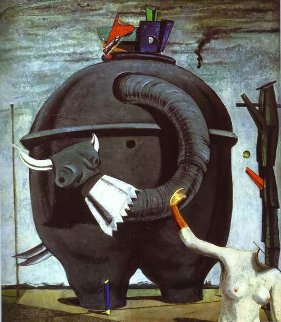 Elephant Celebes Limited Edition Print - Max Ernst Elephant Celebes Limited Edition Print - Max Ernst
