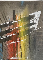 Untitled Abstract 1952 8x6 Works on Paper (not prints) by Jimmy Ernst - 3