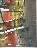 Untitled Abstract 1952 8x6 Works on Paper (not prints) by Jimmy Ernst - 4