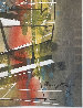 Untitled Abstract Gouache  1952 8x6 Works on Paper (not prints) by Jimmy Ernst - 4