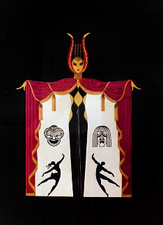 Broadway in Fashion 1978 Limited Edition Print - Erte Broadway in Fashion 1978 Limited Edition Print - Erte
