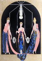 Three Graces 1983 Limited Edition Print by Erte - 0 Three Graces 1983 Limited Edition Print by Erte - 0