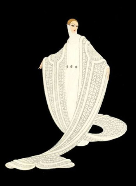 Purity 1981 Limited Edition Print by  Erte
