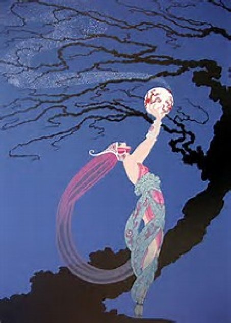 Fireflies 1980 Limited Edition Print by  Erte