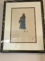Tres Chic 1950 (Early) Limited Edition Print by Erte - 1 Tres Chic 1950 (Early) Limited Edition Print by Erte - 1