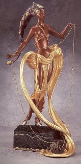 Pleasure of the Courtesean Bronze Sculpture 1988 Sculpture - Erte Pleasure of the Courtesean Bronze Sculpture 1988 Sculpture - Erte