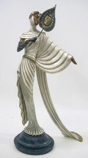 Tanagra Bronze Sculpture 1988 21 in Sculpture - Erte Tanagra Bronze Sculpture 1988 21 in Sculpture - Erte