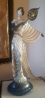 Tanagra Bronze Sculpture 1988 21 in Sculpture by Erte - 1 Tanagra Bronze Sculpture 1988 21 in Sculpture by Erte - 1