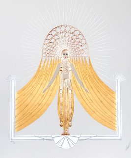 Myth Suite of 2: Diana and Circe 1986 Embellished Limited Edition Print - Erte Myth Suite of 2: Diana and Circe 1986 Embellished Limited Edition Print - Erte