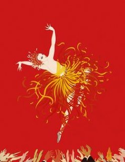 Applause 1983 Limited Edition Print - Erte Applause 1983 Limited Edition Print - Erte