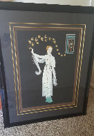 Fedora 1985 Limited Edition Print by Erte - 1 Fedora 1985 Limited Edition Print by Erte - 1