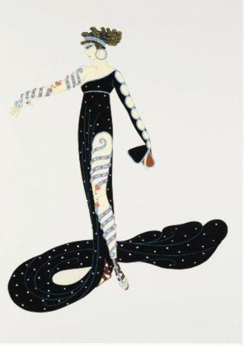 Le Marveilleuse 1979 Limited Edition Print by Erte Le Marveilleuse 1979 Limited Edition Print by Erte