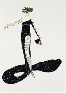 Le Marveilleuse 1979 Limited Edition Print - Erte Le Marveilleuse 1979 Limited Edition Print - Erte