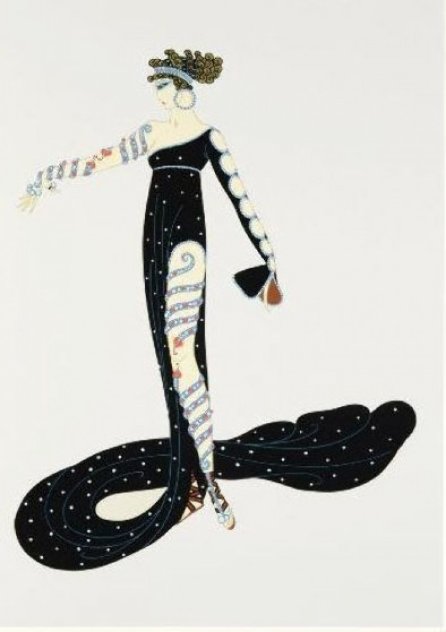 Le Marveilleuse 1979 Limited Edition Print by  Erte