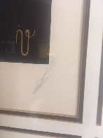 Letter V 1976 Limited Edition Print by Erte - 3 Letter V 1976 Limited Edition Print by Erte - 3