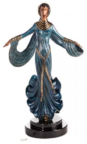 Ecstasy Bronze Sculpture 1989 20 in Sculpture by Erte Ecstasy Bronze Sculpture 1989 20 in Sculpture by Erte
