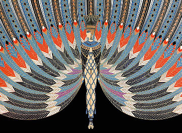 Nile 1980 Limited Edition Print - Erte Nile 1980 Limited Edition Print - Erte