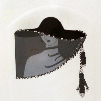 Veil Ap Limited Edition Print - Erte Veil Ap Limited Edition Print - Erte