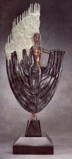 Arctic Sea Bronze Sculpture 1988 28 in Sculpture -  Erte
