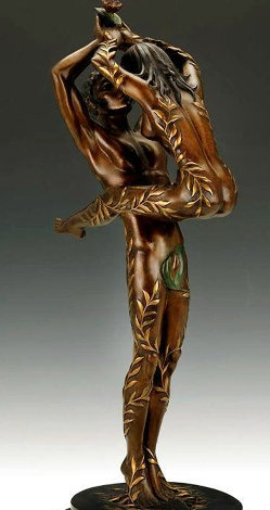 Amants Bronze Sculpture 1983 19 in Sculpture -  Erte