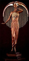 Le Soleil Bronze Sculpture 1983 17 in Sculpture by Erte - 0 Le Soleil Bronze Sculpture 1983 17 in Sculpture by Erte - 0