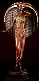 Le Soleil Bronze Sculpture 1983 17 in Sculpture - Erte Le Soleil Bronze Sculpture 1983 17 in Sculpture - Erte