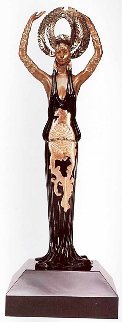 Triumph Bronze Sculpture 1989 21 in Sculpture - Erte Triumph Bronze Sculpture 1989 21 in Sculpture - Erte
