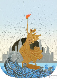 Statue of Liberty Suite of 2 1986 Limited Edition Print - Erte Statue of Liberty Suite of 2 1986 Limited Edition Print - Erte