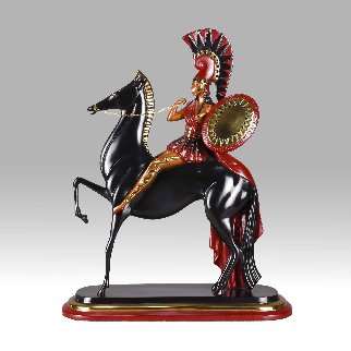 Amazon Bronze Sculpture 1985 17 in Sculpture - Erte Amazon Bronze Sculpture 1985 17 in Sculpture - Erte