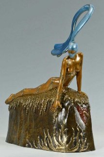 French Rooster Bronze Sculpture 1987 15 in Sculpture - Erte French Rooster Bronze Sculpture 1987 15 in Sculpture - Erte