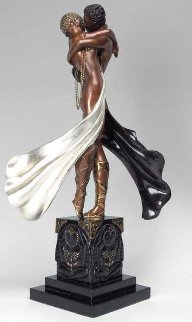 Lovers And Idols Bronze Sculpture 1990 20 in Sculpture - Erte Lovers And Idols Bronze Sculpture 1990 20 in Sculpture - Erte