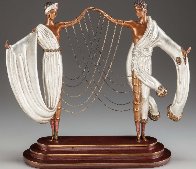 Wedding Bronze Sculpture 1986 17 in Sculpture by Erte - 0 Wedding Bronze Sculpture 1986 17 in Sculpture by Erte - 0