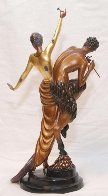 Woman And Satyr Bronze Sculpture 1986 26 in Sculpture by Erte - 2 Woman And Satyr Bronze Sculpture 1986 26 in Sculpture by Erte - 2
