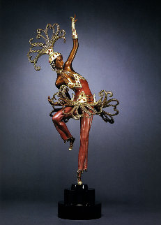Fire Dancer Bronze 2008 23 in Sculpture -  Erte