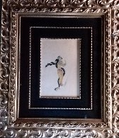 Charmeuse De Serpent 1936 27x32 Original Painting by Erte - 1 Charmeuse De Serpent 1936 27x32 Original Painting by Erte - 1